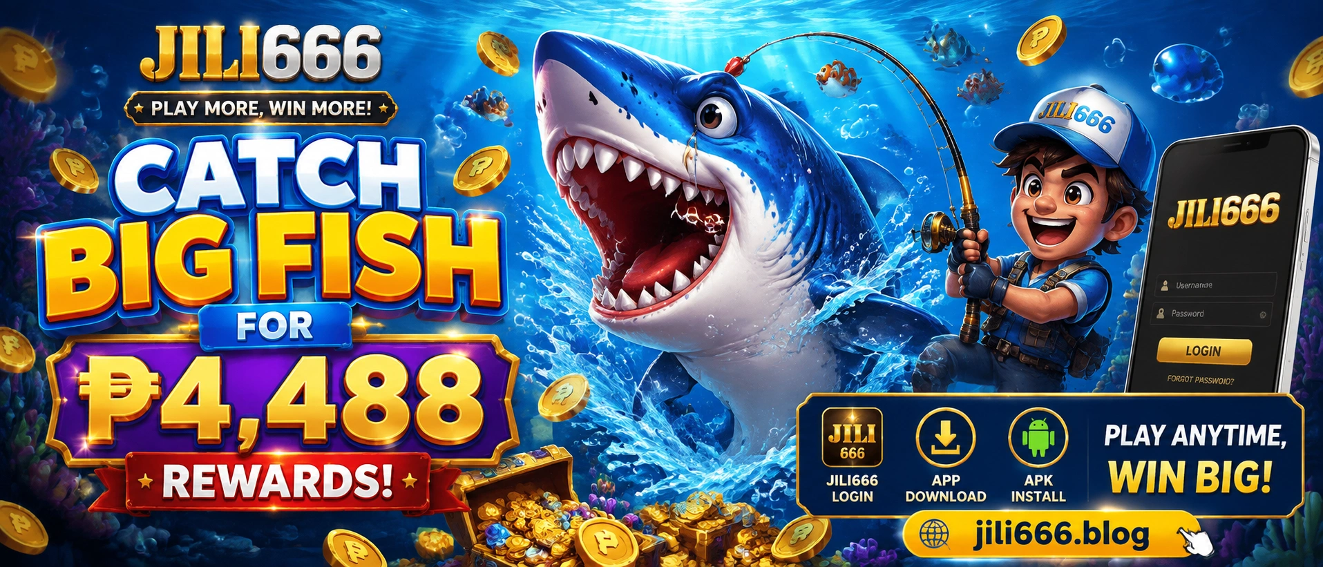 Fishing Games lobby preview for mobile players