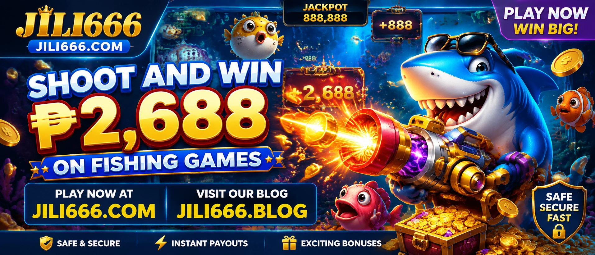 Fishing games promotion and lobby preview