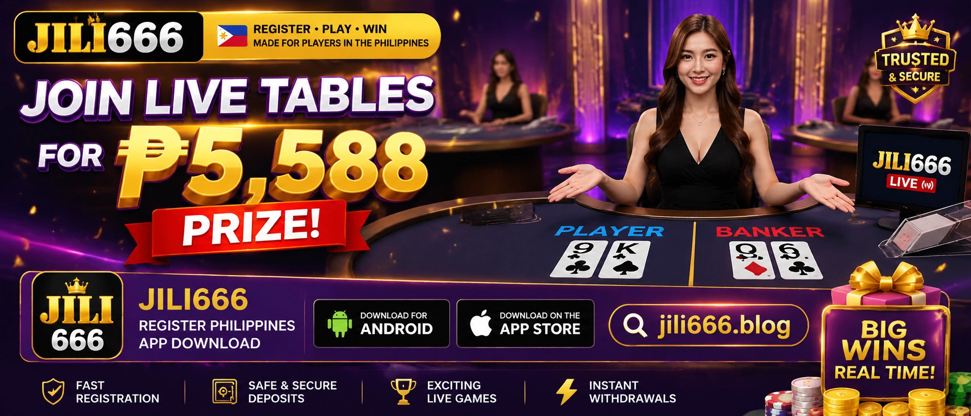 live casino table view