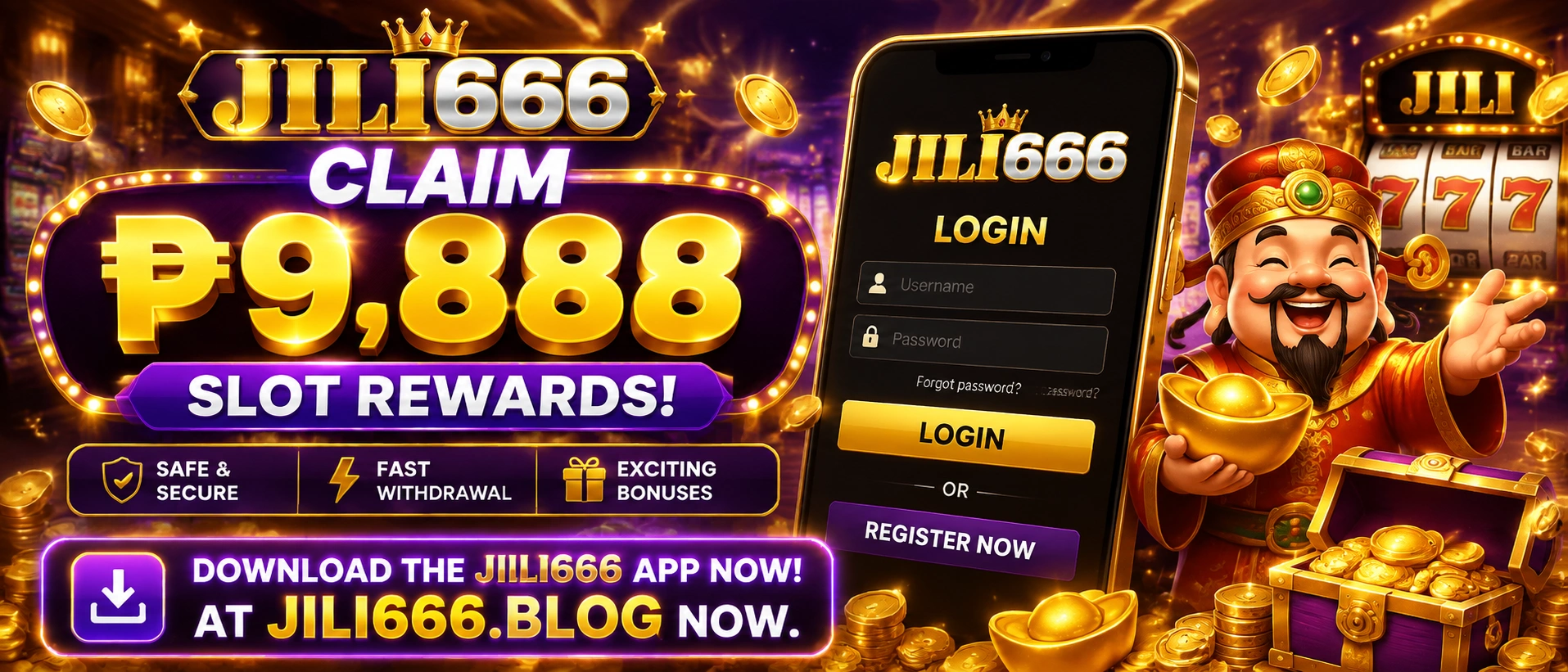 Mobile slot gaming on a smartphone